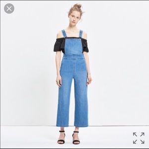 Madewell Wide Leg Overalls